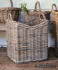Grove Square Planter Basket (Set/2) - Hamptons Style