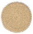 Guscio Seagrass & Shell Placemat 35cm - Hamptons Style