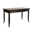 Hampton Writing Desk 3 Drawer in black finish by Xavier Furniture