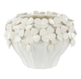 Hyacinth Ceramic Vase White - Hamptons Style