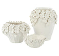 Hyacinth Ceramic Vase White - Hamptons Style