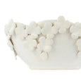 Hyacinth Ceramic Bowl White - Hamptons Style