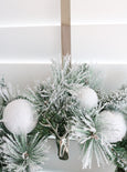 Wreath Hanger Reindeer Silver