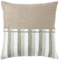 Kalani Sage Duo Cushion 50cm - Hamptons Style