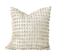 Shell Kauri Medium Cushion White 50cm