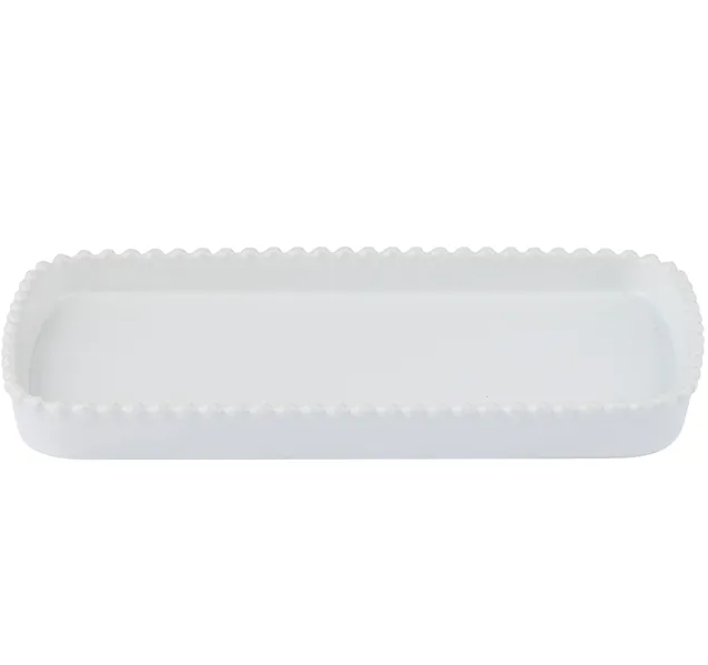 Maeve Ceramic Tray White