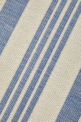 Malibu Coastal Stripe Outdoor Runner Blue