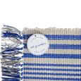 Marine Stripe Cotton Floor Mat 60x90cm – Thick Weave - Hamptons Style