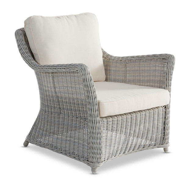 Avalon Lounge Chair White/Grey