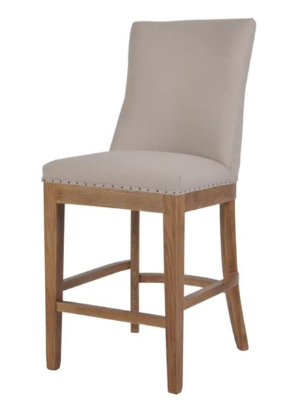 Oakwood Bar Stool Natural Beige