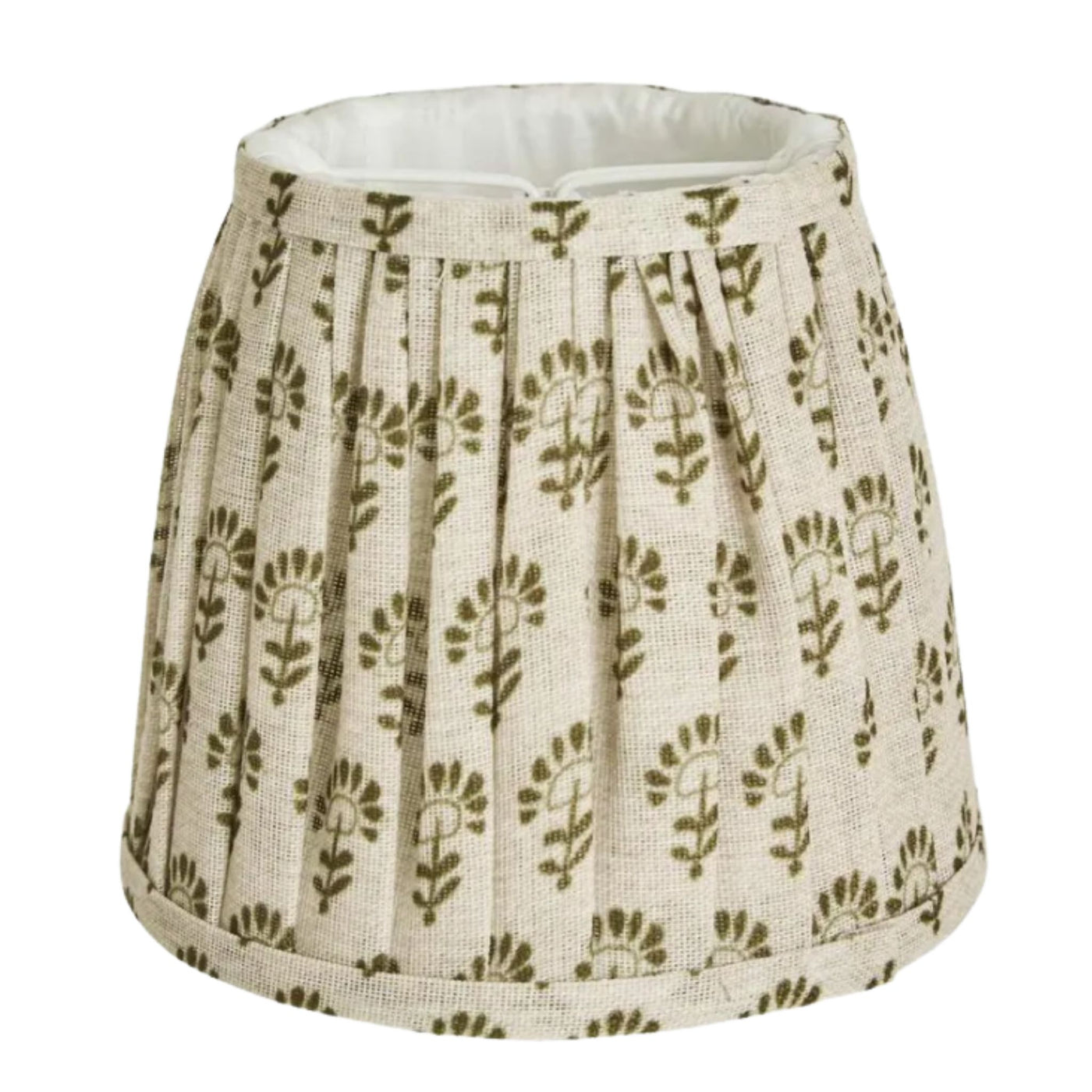 Olive Grove Pleated Lamp Shade XXS - Hamptons Style