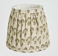 Olive Grove Pleated Lamp Shade XXS - Hamptons Style