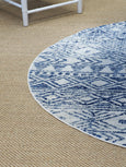 Shelter Blue Rug Round