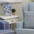 Mashru Tahoe Cushion - Hamptons Style