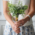 Eucalypt & Baby’s Breath Faux Floral Bunch