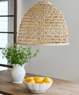 Province Open Weave Rattan Light Shade