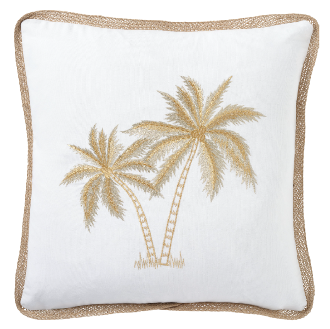 Royal Mirage Palms Cushion