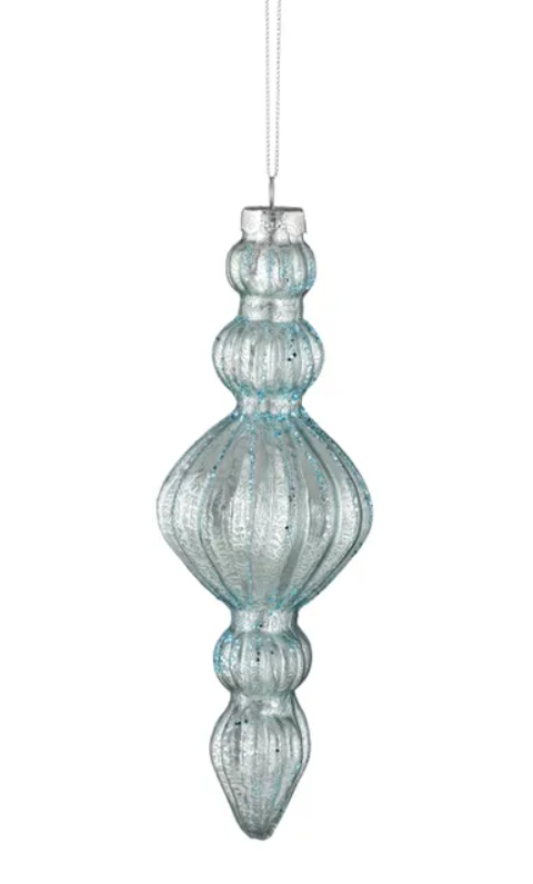 Tranquil Ornament Glass Blue