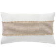 Linen Formentera Stripe Lumbar Cushion