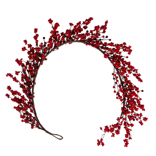 Multi Berry Garland Red