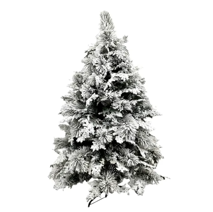 Alpine PineCone Tree with Snow 150cm