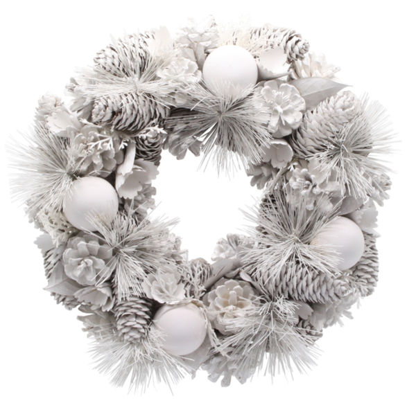 Wreath Pine White