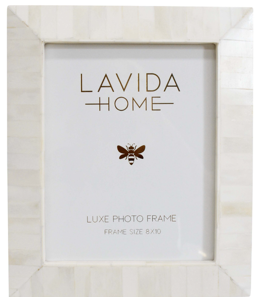 Photo Frame Bone Tapered 8x10"