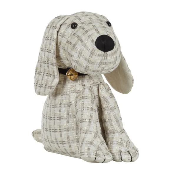 Bruno Dog Door Stop Taupe