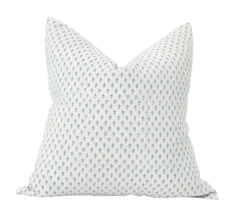 Devon Dots Grey Blue Medium Cushion 50cm