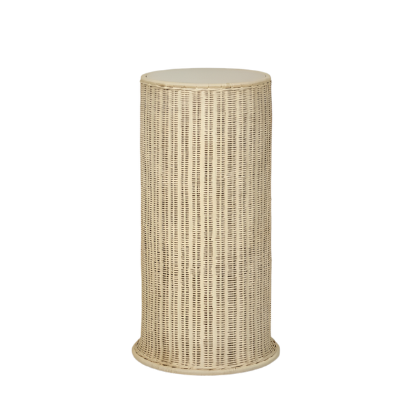 Belmont Rattan Plinth Small