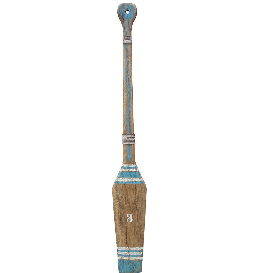 Oar Large Rustic Blue