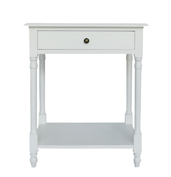 Chloe Bedside White