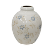 Anais Ceramic Oval Bud Vase