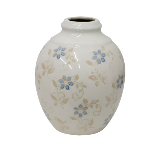 Anais Ceramic Oval Bud Vase