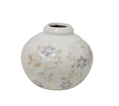 Anais Ceramic Round Bud Vase