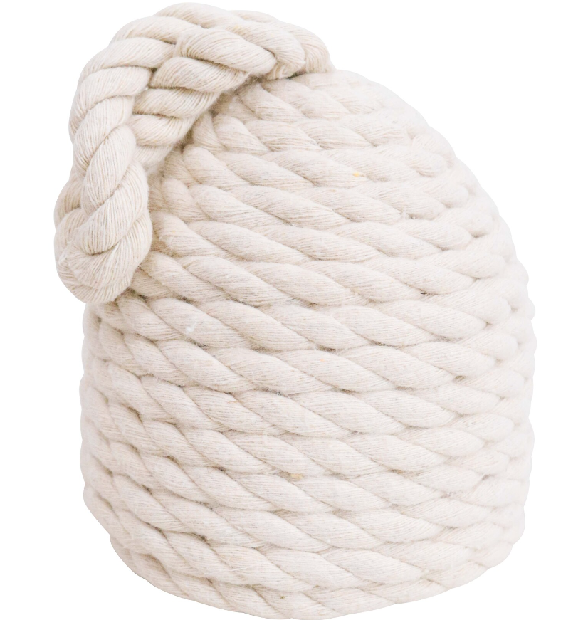 Doorstop Rope Hive White