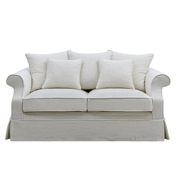 Avalon Hamptons 2 Seat Sofa Ivory