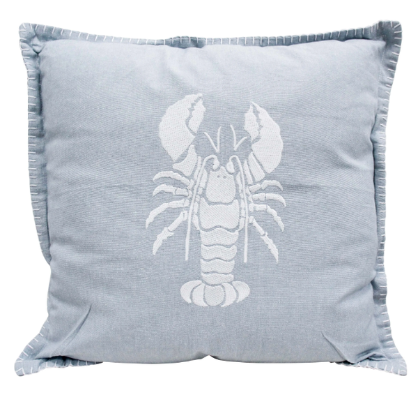 Lobster Cushion Chambray