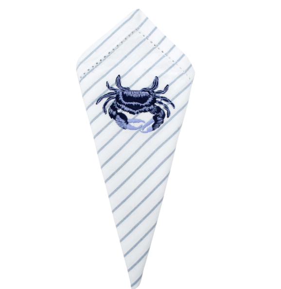 Napkin Crab Stripe