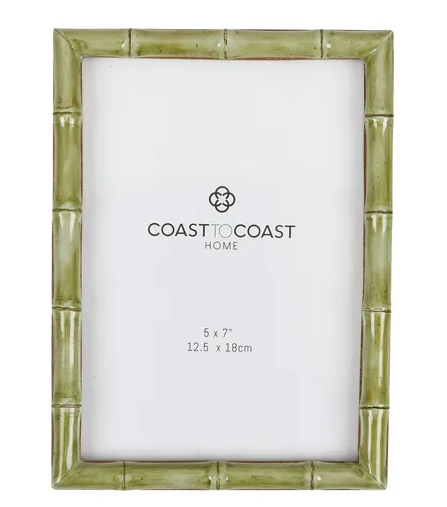 Celeste Resin Frame Olive 5x7"