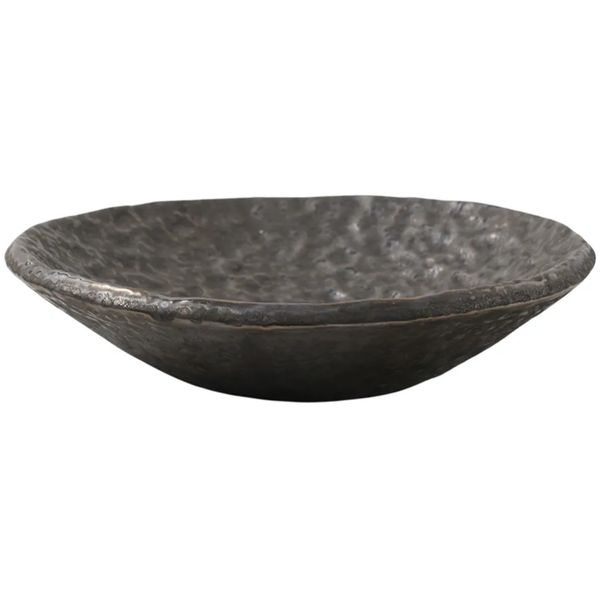 Fern Porcelain Bowl Pewter