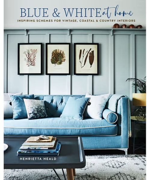 Blue & White At Home