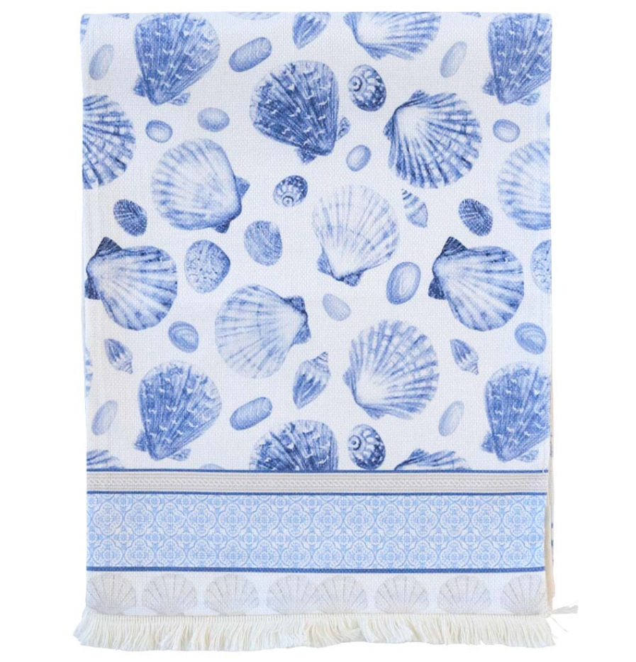 Coastal Shells Table Runner
