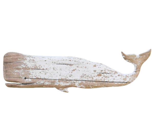 Rustic Wall Whale