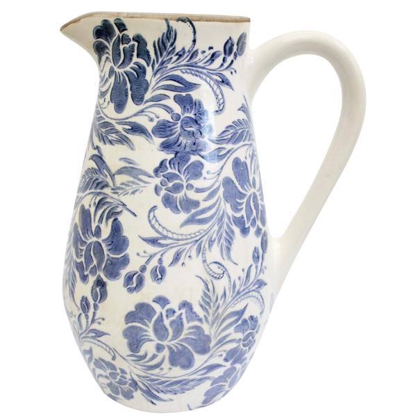 Jug Vintage Blue Tall