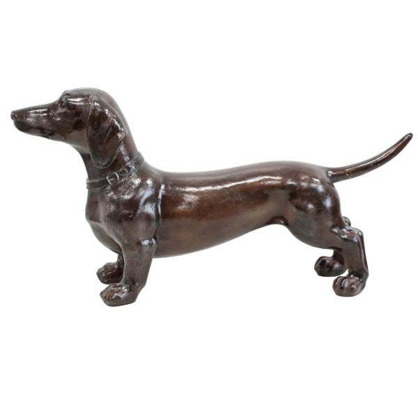 Dachshund Sculpture Bronze