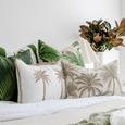 Sand Dune Palms Lumbar Cushion