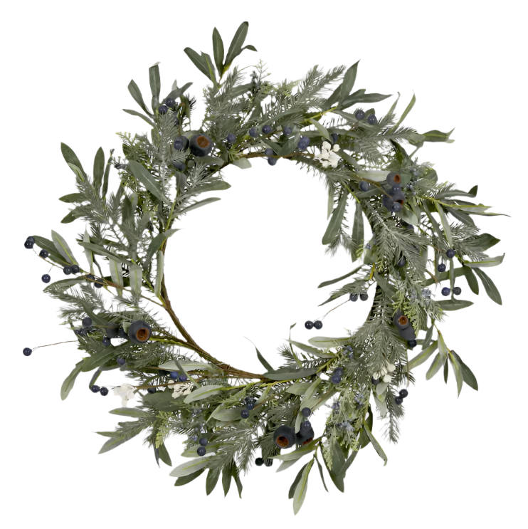 Blue Berry Wreath