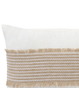 Linen Formentera Stripe Lumbar Cushion