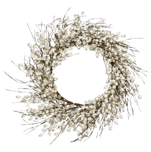 White Berry Wreath